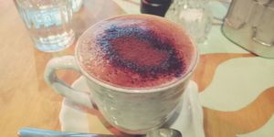 Soy mocha at Rabbit Cafe in Auckland