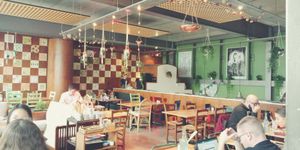 Interior at Rabbit Cafe in Auckland