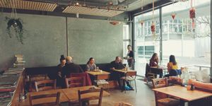 Interior. at Rabbit Cafe in Auckland