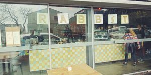 Exterior at Rabbit Cafe in Auckland