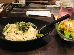 グーグーでのパスタランチ at Vegi Kitchen Gu Gu in Nagoya