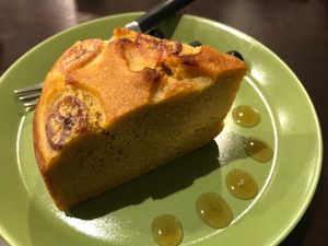 Banana cake at Vegi Kitchen Gu Gu in Nagoya