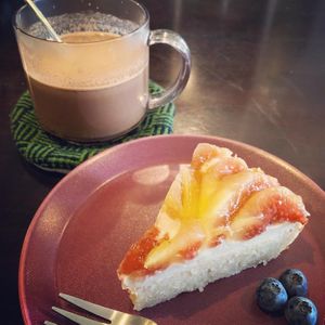 plus spiced hot chocolate at Vegi Kitchen Gu Gu in Nagoya