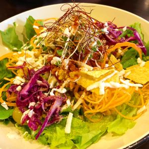 taco rice at Vegi Kitchen Gu Gu in Nagoya