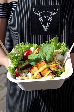 vegan bowl Krowarzywa at Krowarzywa - Piotrkowska in Lodz