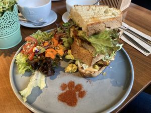 Princess on chickpeas (summer special)  at Katzentempel - Nürnberg in Nuremberg