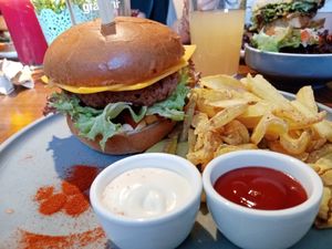 Cheeze Burger at Katzentempel - Nürnberg in Nuremberg