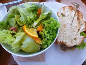 Seitan Sandwich at Katzentempel - Nürnberg in Nuremberg