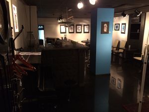 Art hall vegan resto+bar at Vegano Hooligano Gourmet in Kyiv