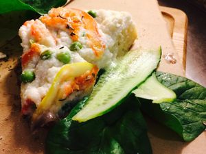 Peanut-cream pie at Vegano Hooligano Gourmet in Kyiv