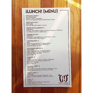Lunch menu available in Radio Bean on Weekdays
Everything can be made vegetarian and most can be vegan at Duino Duende in Burlington