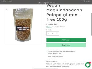  at The Vegan Grocer - San Juan in Metro Manila