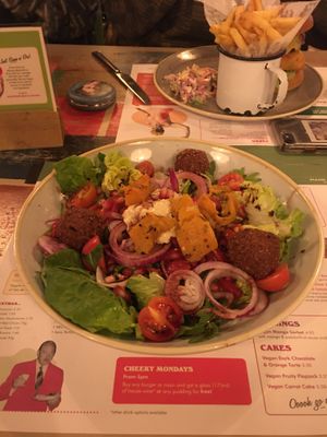 Mediterranean salad bowl   at Molo Lounge in Southend-on-sea