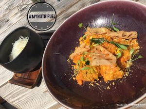 Sweet potato curry with gluten free noodles #mynutrifuel at The Anchor in Hullbridge