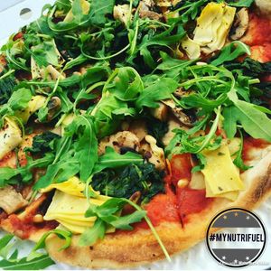 Vegan pizza  #mynutrifuel at Pizza Express in Southend-on-sea