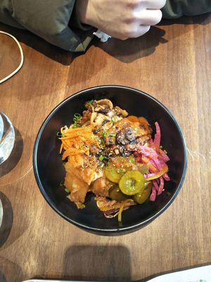 Confused fried rice at Root Pop in Beijing