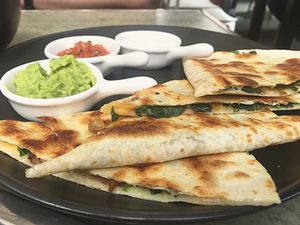 Carnita quesadilla  at Root Pop in Beijing