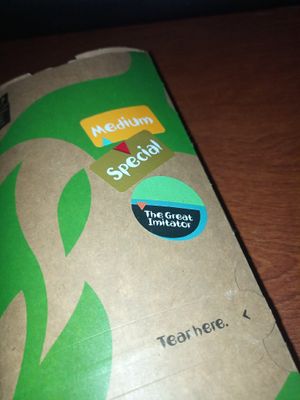 wrapper at Nando's in Southend-on-sea