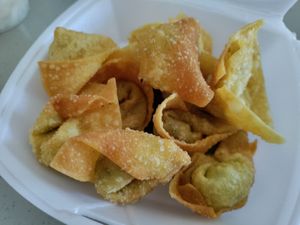 Wontons at Rose Garden in Willemstad