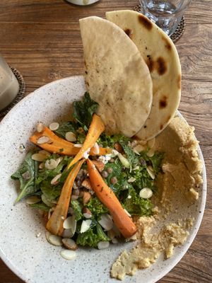 Roast carrot salad!  at Drifter Surf Shop & Cafe in Pecatu