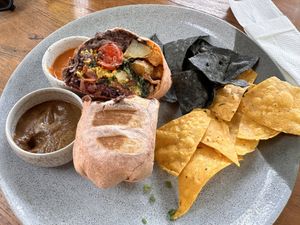  Vegan burrito   at Drifter Surf Shop & Cafe in Pecatu