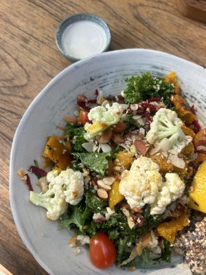 Vegan salad  at Drifter Surf Shop & Cafe in Pecatu