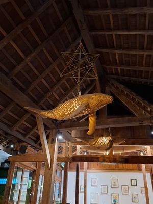 Very stylish & cozy furnishings at Drifter Surf Shop & Cafe in Pecatu