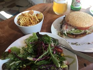 Menue styled options. at Vins Vegan in Feistritz An Der Drau