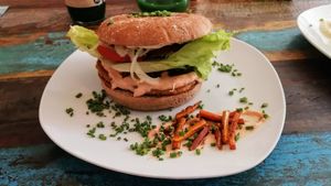 Burger at Vins Vegan in Feistritz An Der Drau