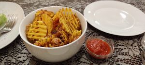 Gitterpommes at Vins Vegan in Feistritz An Der Drau