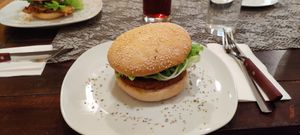 Normaler Burger at Vins Vegan in Feistritz An Der Drau