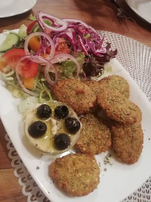 Falafel at Vins Vegan in Feistritz An Der Drau