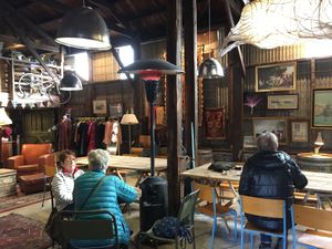 Pop-up lunch in the salvage yard, right next to the fab wineshop. at The Yard Kitchen in Penrith