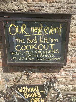 Events at The Yard Kitchen in Penrith