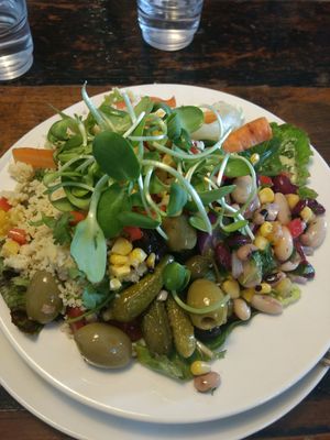 Salaf bowl at The Yard Kitchen in Penrith