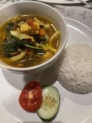 Yellow Curry  at Tulasi Vegetarian in Ubud
