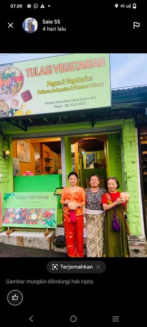  at Tulasi Vegetarian in Ubud