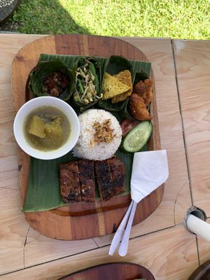 Nasi Bebek Goreng  at Tulasi Vegetarian in Ubud