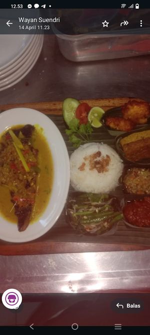 Mujair nyatnyat at Tulasi Vegetarian in Ubud