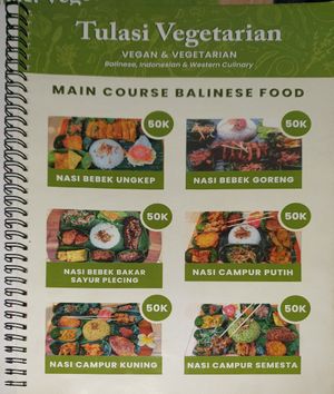  at Tulasi Vegetarian in Ubud