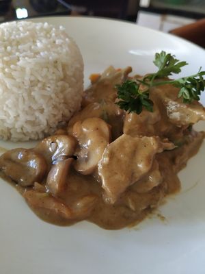 Vegan rendang at Tulasi Vegetarian in Ubud