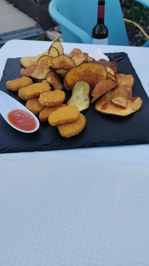 No Chicken Nuggets at Veggie Cafe in Albufeira