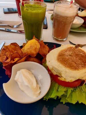 lunch at Veggie Cafe in Albufeira