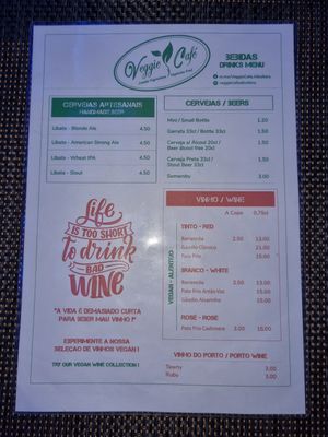  at Veggie Cafe in Albufeira