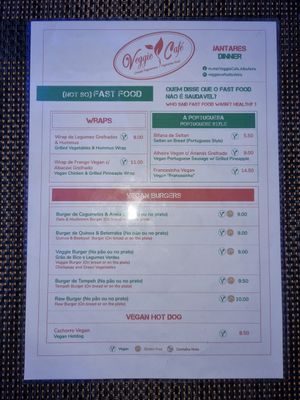  at Veggie Cafe in Albufeira