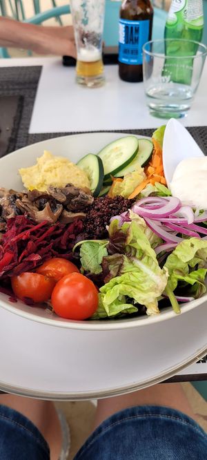   at Veggie Cafe in Albufeira