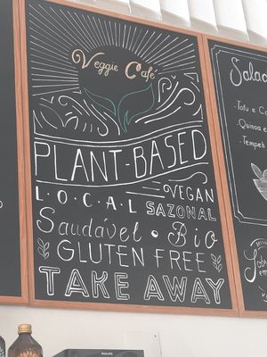   at Veggie Cafe in Albufeira