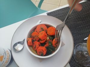 Portuguese carrots at Veggie Cafe in Albufeira