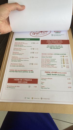   at Veggie Cafe in Albufeira