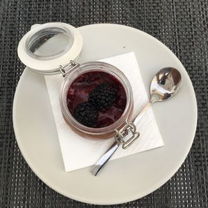 Chocolate mousse!!   at Veggie Cafe in Albufeira